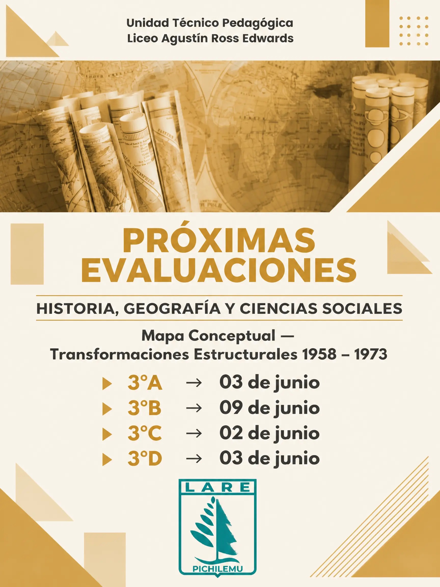 EVALUACIONES HISTORIA
