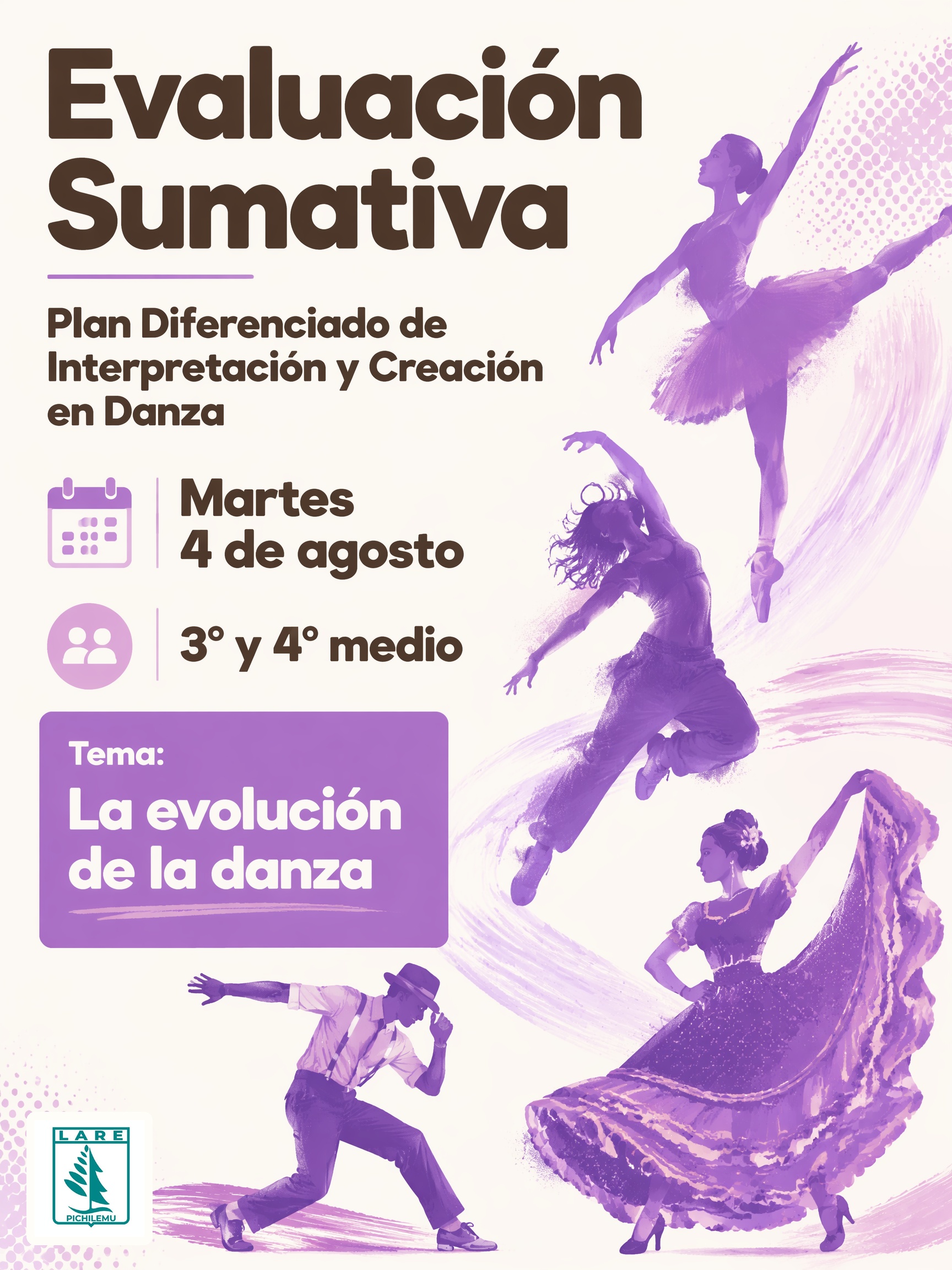 evaluacion sumativa danza lare final